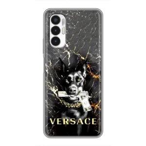Чохли VERSACE для ТЕКНО ПОВА 3 (ЛФ7н) (PREMIUMPrint) (AlphaPrint-ген.)