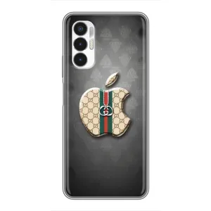 Чохли  GUCCI для ТЕКНО ПОВА 3 (ЛФ7н) (AlphaPrint) (Apple gucci)