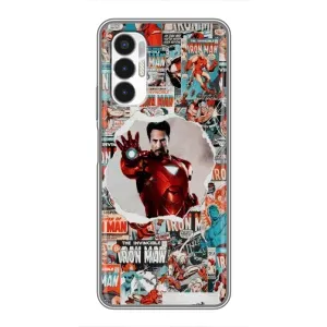 Чехлы с героями Марвел Tecno POVA 3 (LF7n) (VPrint)