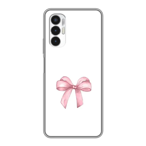 Чехол с принтом «Бант дизайн» для TECNO POVA 3 (LF7n)