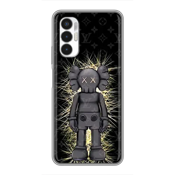 Чехол с принтом «Bearbrick LV» для TECNO POVA 3 (LF7n)