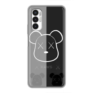 Чохли для Tecno POVA 3 (LF7n) - Bearbrick Louis Vuitton (PREMIUMPrint) (БеарБрік очі)