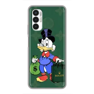 Чехли для Tecno POVA 3 (LF7n) - Скрудж МакДак Louis Vuitton (PREMIUMPrint) (Богата Утка)