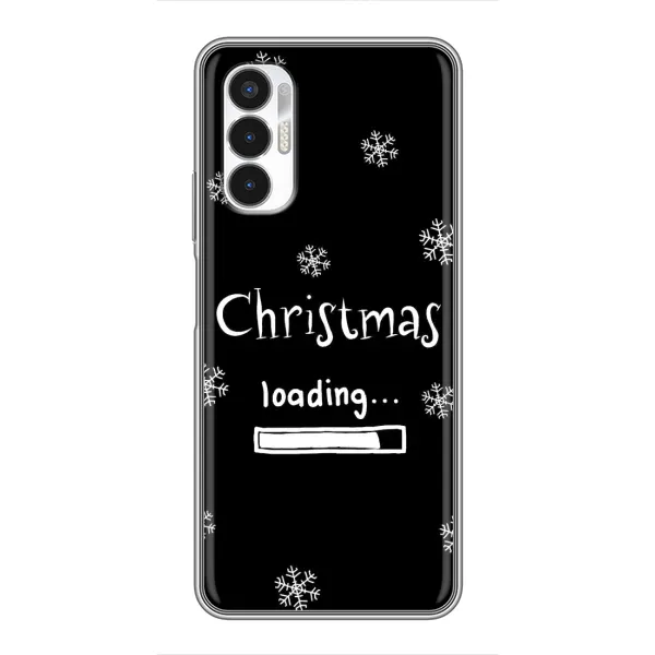 Чехол с принтом «Christmas loading» для TECNO POVA 3 (LF7n)