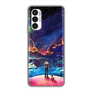 Космічні Чохли для ТЕКНО ПОВА 3 (ЛФ7н) (VPrint) (Вид Галактики)