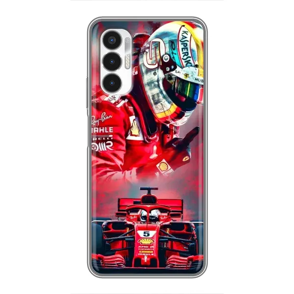 Чехол с принтом «Гонщик» для TECNO POVA 3 (LF7n)
