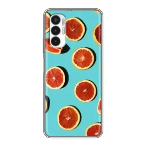 Чехлы с Фруктами для Tecno POVA 3 (LF7n) (VPrint) (Грейпфрут)