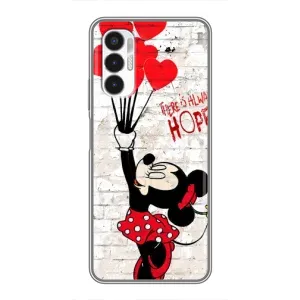 Чохол Disney Mouse Tecno POVA 3 (LF7n) (PREMIUMPrint) (Heart Minni)