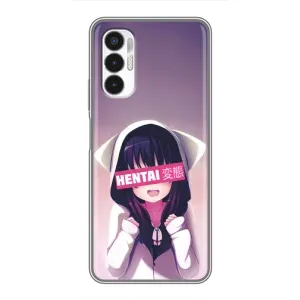 Чехол с принтом «Hentai chan» для TECNO POVA 3 (LF7n)