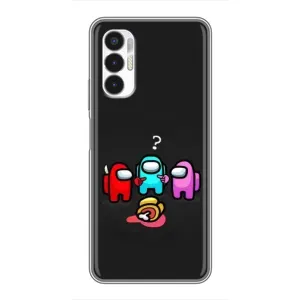Чехол Амонг Ас для Tecno POVA 3 (LF7n) (AlphaPrint)