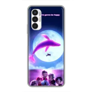 Чехол с принтом «КИТ BTS» для TECNO POVA 3 (LF7n)