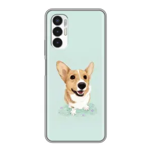 Чехлы с собаками для Tecno POVA 3 (LF7n) (VPrint) (Корги)
