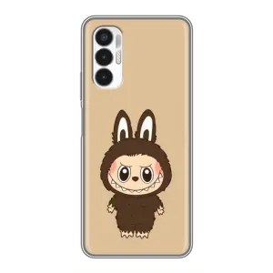 Чохол з Лабубу на Tecno POVA 3 (LF7n) (Bored Ape в червоному)