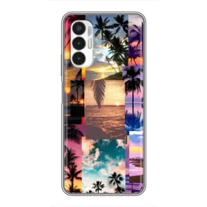 Силіконовий чохол з КАРТИНКАМИ літо для Tecno POVA 3 (LF7n) (AlphaPrint) (Літня відпустка)