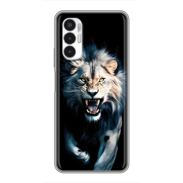 Чохол з принтом «Лев у темряві» для TECNO POVA 3 (LF7n)