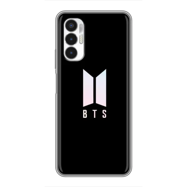 Чехол с принтом «Лого BTS» для TECNO POVA 3 (LF7n)