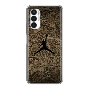 Чехлы для Tecno POVA 3 (LF7n) - с картинкой JORDAN (AlphaPrint)