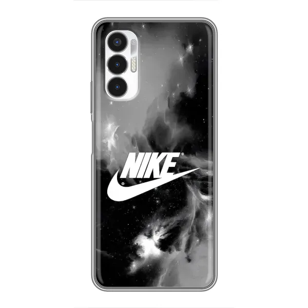 Чехол с принтом «Лого Найк» для TECNO POVA 3 (LF7n)