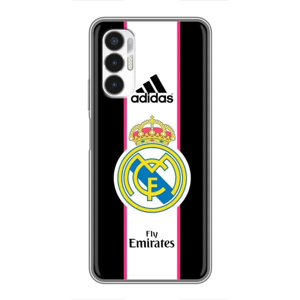 Чохол з принтом «лого Real Madrid» для TECNO POVA 3 (LF7n)