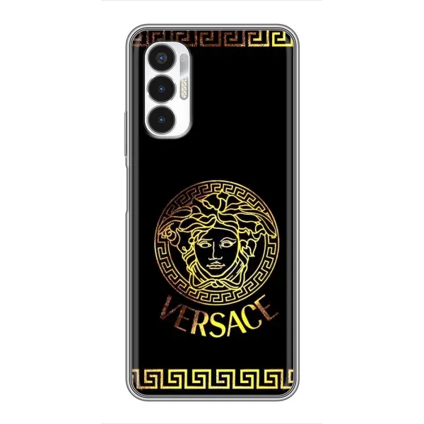 Чохол з принтом «Logo Versace» для TECNO POVA 3 (LF7n)