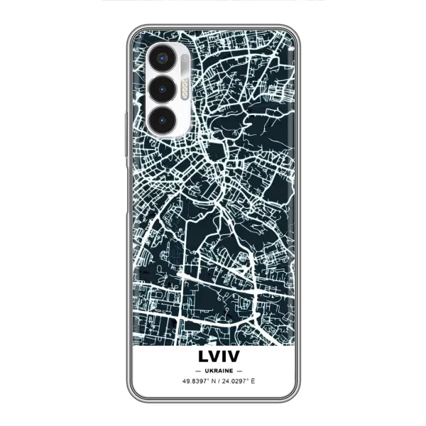 Чехол с принтом «Львов» для TECNO POVA 3 (LF7n)