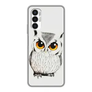 Чохол з пташками на Tecno POVA 3 (LF7n) (VPrint) (Мила Сова)