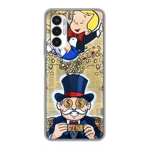 Чехол с принтом «Монополия Мен» для TECNO POVA 3 (LF7n)
