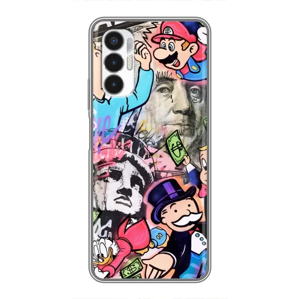Чехол с принтом «Monopoly man» для TECNO POVA 3 (LF7n)