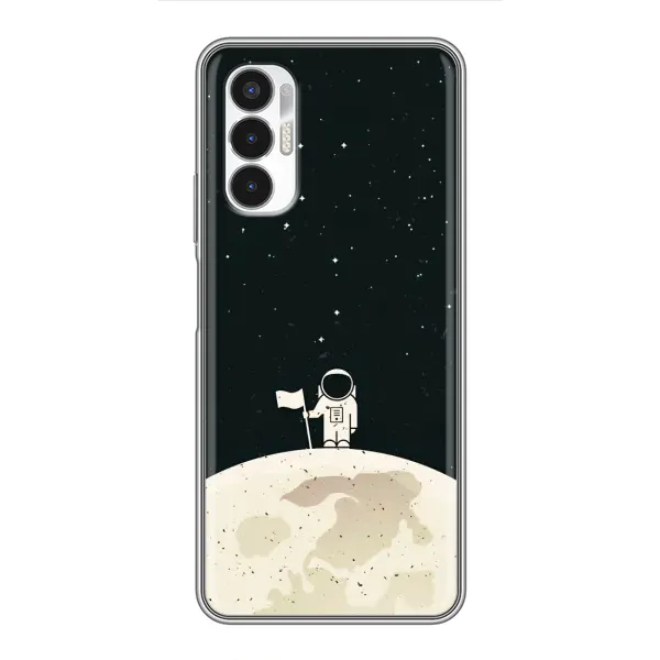 Чехол с принтом «На луне» для TECNO POVA 3 (LF7n)