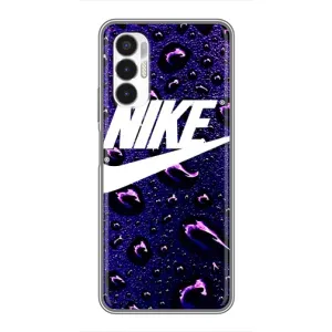 Чохол для Tecno POVA 3 (LF7n) - з принтом Найк (AlphaPrint) (Найк принт)