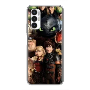 Чохол як приборкати дракона на Tecno POVA 3 (LF7n) (Персонажі дракона)
