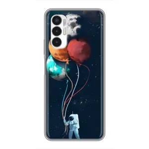 Космічні Чохли для ТЕКНО ПОВА 3 (ЛФ7н) (VPrint) (Планети кульки)