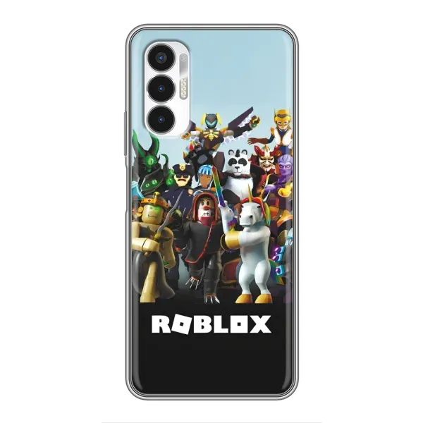 Чехол с принтом «ROBLEX» для TECNO POVA 3 (LF7n)
