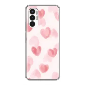 Чехол с розовым рисунком для Tecno POVA 3 (LF7n)