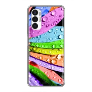 Чехлы (ART) Цветы на Tecno POVA 3 (LF7n) (VPrint) (Семицветик)