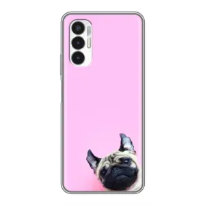 Чехлы с собаками для Tecno POVA 3 (LF7n) (VPrint) (Смешная собака)