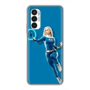Чехол с принтом Фантастическая четверка для Tecno POVA 3 (LF7n)