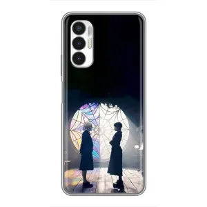 Чохли Венсдей на Tecno POVA 3 (LF7n) Уенсдей (AlphaPrint) (Венздей та Інід)