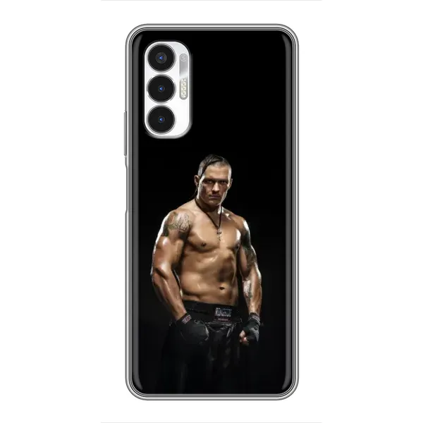 Чехол с принтом «Чемпион Александр Усик» для TECNO POVA 3 (LF7n)