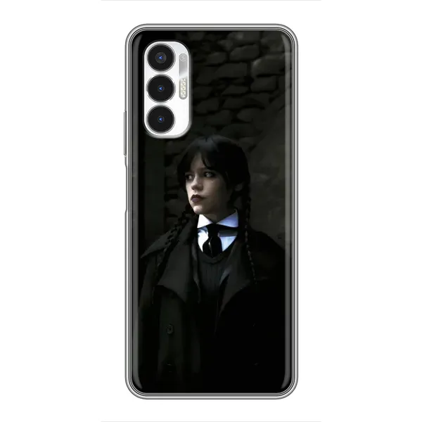 Чехол с принтом «Темный стиль Уэнздей» для TECNO POVA 3 (LF7n)