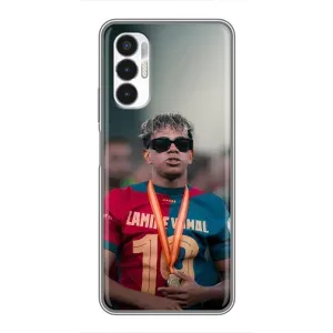 Чохол з футболістом Ламін Ямаль Tecno POVA 3 (LF7n) (Ямаль Барса)
