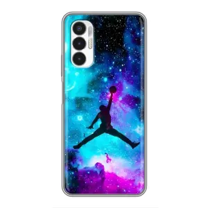 Чохли для Tecno POVA 3 (LF7n) - з картинкою JORDAN (AlphaPrint) (Яскравий Джордан)