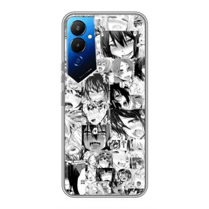 Чехлы Персонажи Аниме Наруто для Tecno POVA 4 (LG7n) (AlphaPrint) (Ahegao manga)