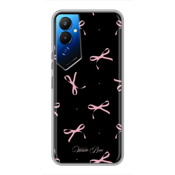 Чохол з принтом «Банти на чорному» для TECNO POVA 4 (LG7n) Чохол з принтом «Банти на чорному» для TECNO POVA 4 (LG7n)