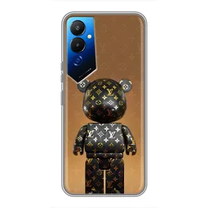 Чехлы для Tecno POVA 4 (LG7n) - Bearbrick Louis Vuitton (PREMIUMPrint) (Bearbrick)