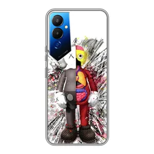 Чехлы для Tecno POVA 4 (LG7n) - Bearbrick Louis Vuitton (PREMIUMPrint) (Беарбрик)