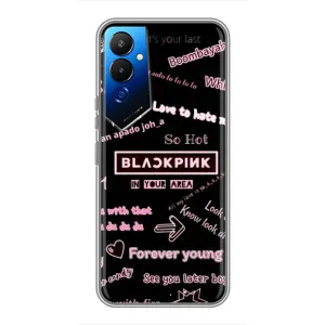Чехол с музыкальной группой для Tecno POVA 4 (LG7n) (BLACKPINK)