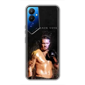 Чохол з картинкою Олександр Усик для Tecno POVA 4 (LG7n) (Боксер Олександр Усик)