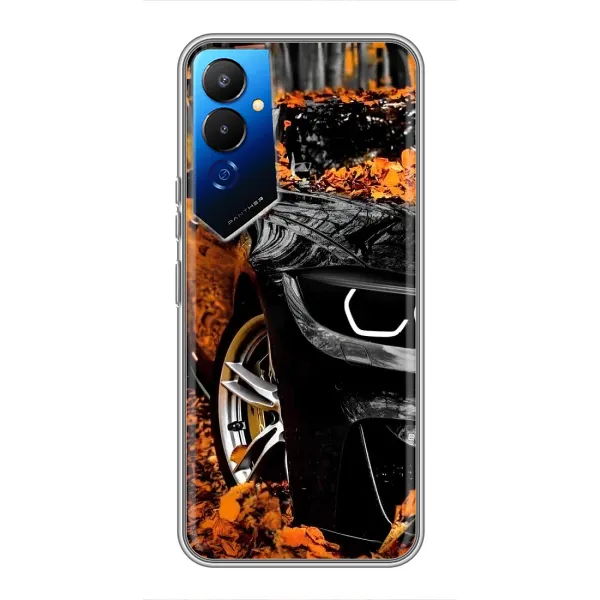 Чехол с принтом «Черная Машина» для TECNO POVA 4 (LG7n)