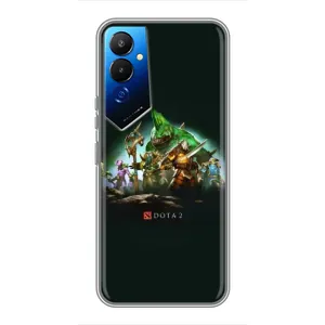 Чехлы с тематикой Киберспорт для Tecno POVA 4 (LG7n) (VPrint) (DOTA 2)
